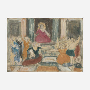 Leon Kossoff, The Judgment of Solomon #1