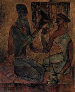 Untitled (Couple with Bird)