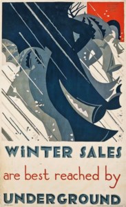 WINTER SALES ARE BEST REACHED BY UNDERGROUND