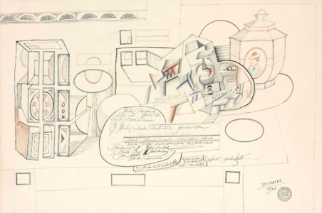 Still Life with Rubber Stamp