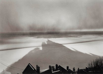 Shadow, Mont St. Michel, France, 1977