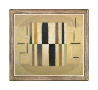 Structure - Yellow, Black, and Rust - September