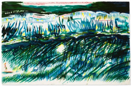 Raymond Pettibon, No Title (This left was...)