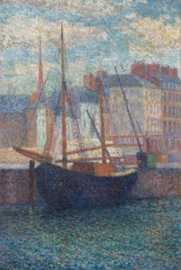 Voilier à quai