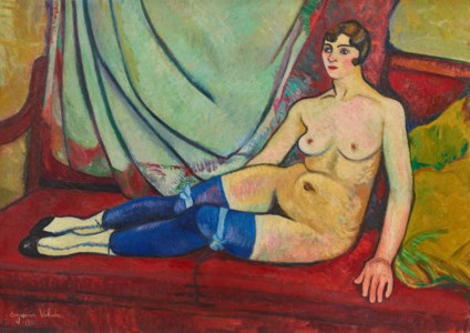 Nu aux bas bleus