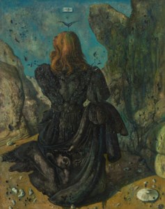 Backview of Proserpina in Black