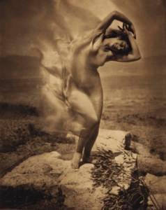 Wind Fire - Thérèse Duncan on the Acropolis, 1921