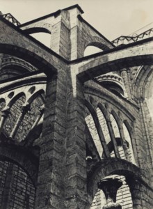 Chartres-Flying Buttresses at the Crossing, 1929