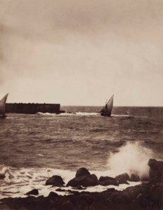 La vague brisée - Cette - Mer Méditerranée, 1857