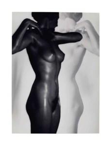 Black & White Nude, Preliminary Study, c. 1930-36