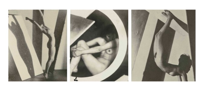 3 Female nude studies, 1920s