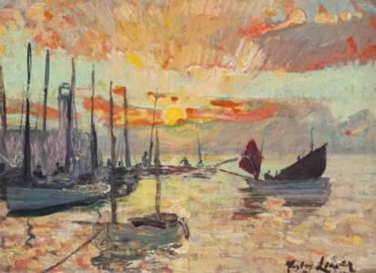 Boats at Sunset