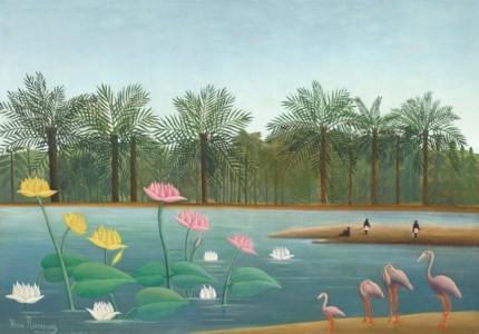 HENRI 'LE DOUANIER' ROUSSEAU, Les Flamants