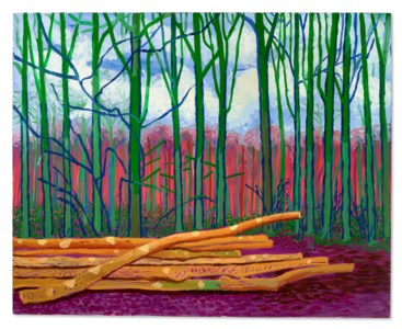 David Hockney, Felled Trees