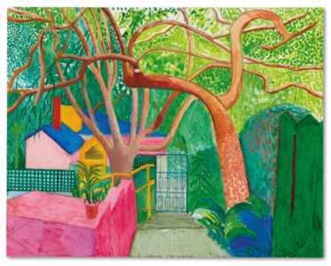 David Hockney, The Gate