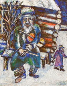 Marc Chagal, Le Violoniste ou Le violoniste sur le banc