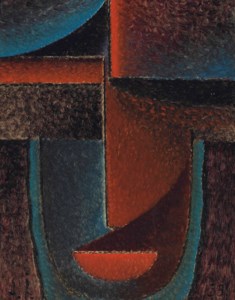 Alexej von Jawlensky, Abstrakter Kopf: Blau - Rot
