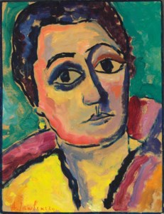 Alexej von Jawlensky, Helene mit offenen Augen