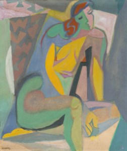 Femme assise