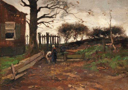 By the farm