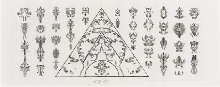 Inkblot Drawing 5/2/94