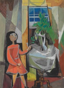Woman at a Table