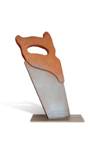 Study for a Sculpture in the Form of a Saw, Cutting