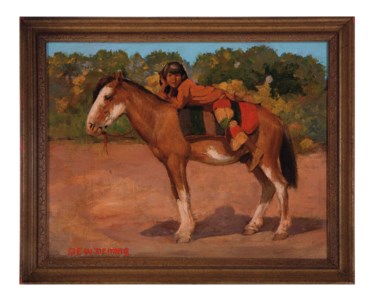 Crow Boy and his Pony