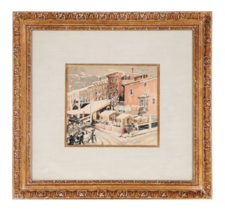 Winter Street Scene