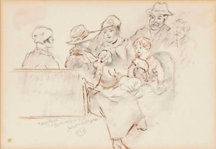 Family on the Subway