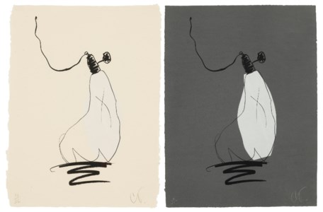 Two prints by the artist