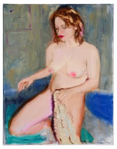 Tatiana in her Studio