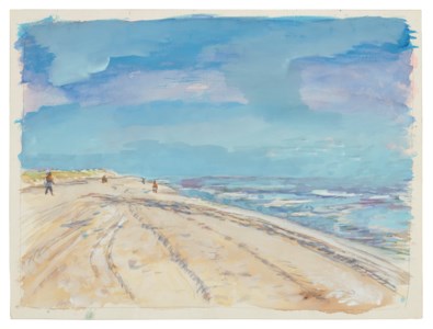 Untitled (beach with figures)