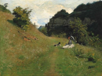Répos sur le chemin de La Loche, Ouzouer-sur-Loire, France