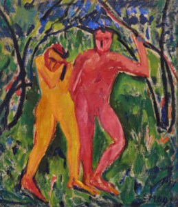 Erich Heckel, Zwei Menschen im Freien