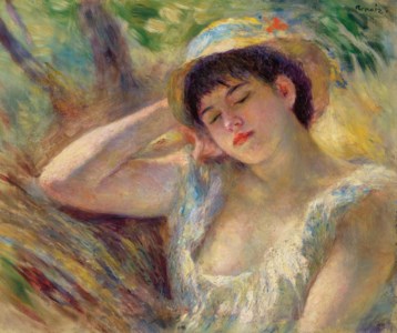 Pierre-Auguste Renoir, Jeune fille endormie (La dormeuse)
