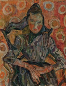 Chaim Soutine, Femme assise dans un fauteuil