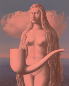 René Magritte, Le masque de la foudre
