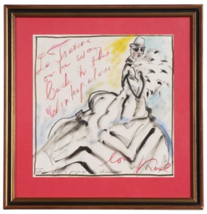 Illustration of André Leon Talley