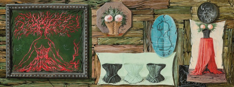 Trompe l'oeil aux corsets