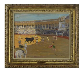 Bull fight in Seville
