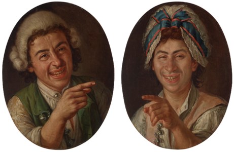 Two servants in their master's clothing