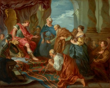 Joseph Presenting his Father and Brothers to the Pharaoh