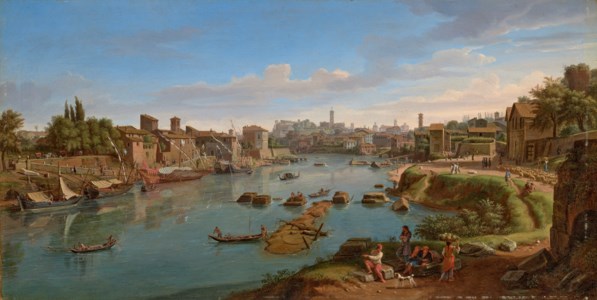 The Port of Ripa Grande, Rome