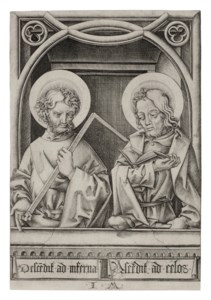 Saints Thomas and James the Lesser, from: The Apostles in Half-Figures