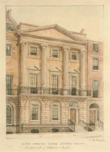 Lord Anson's House in St James's Square