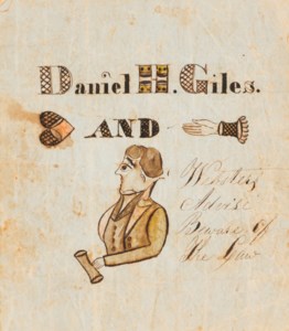 PROFILE PORTRAIT SKETCH: DANIEL H. GILES