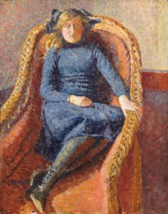 Seated girl