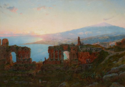 Mt. Etna from Taormina