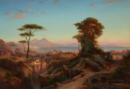 Mt. Vesuvius and the Bay of Naples
